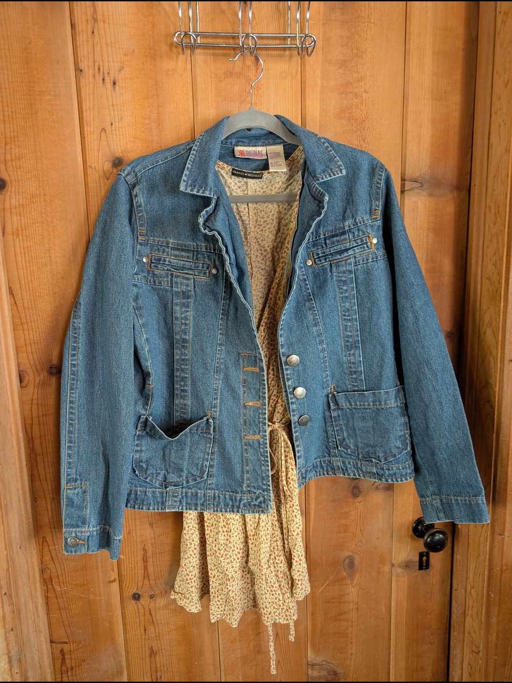 Vintage bill blass Blue Denim Jacket